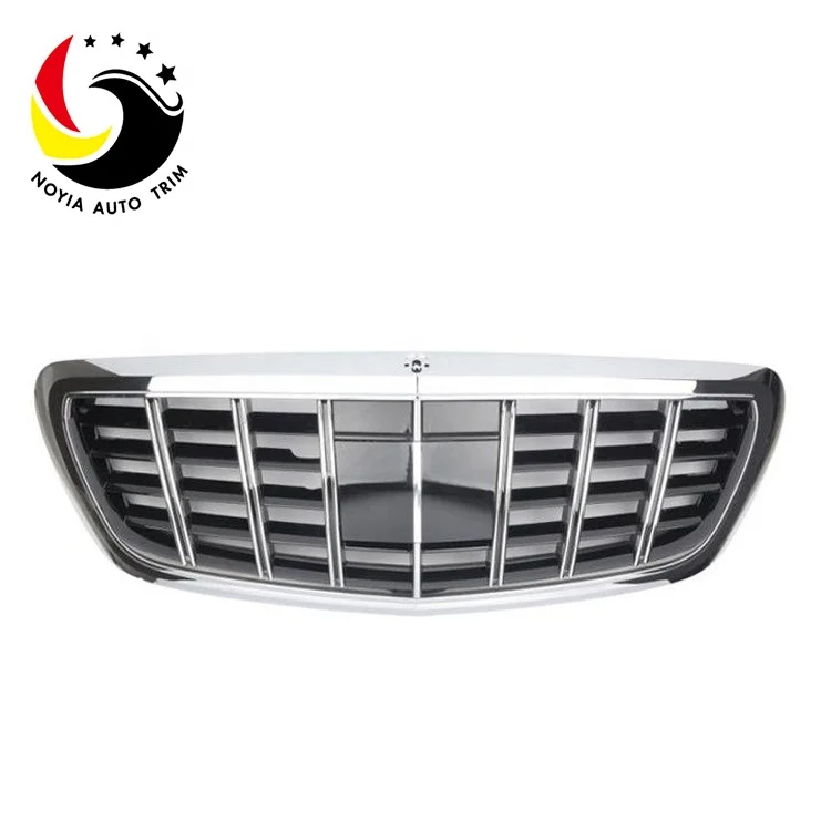 Передняя решетка для Mercedes Benz w222 M-Bach style хромированная решетка для benz W222 S CLASS 2014-2016