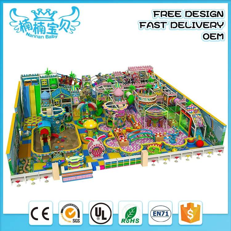 Nannan Hot sales zoo animals kids indoor playground equipment custom design projection toddler adventure park