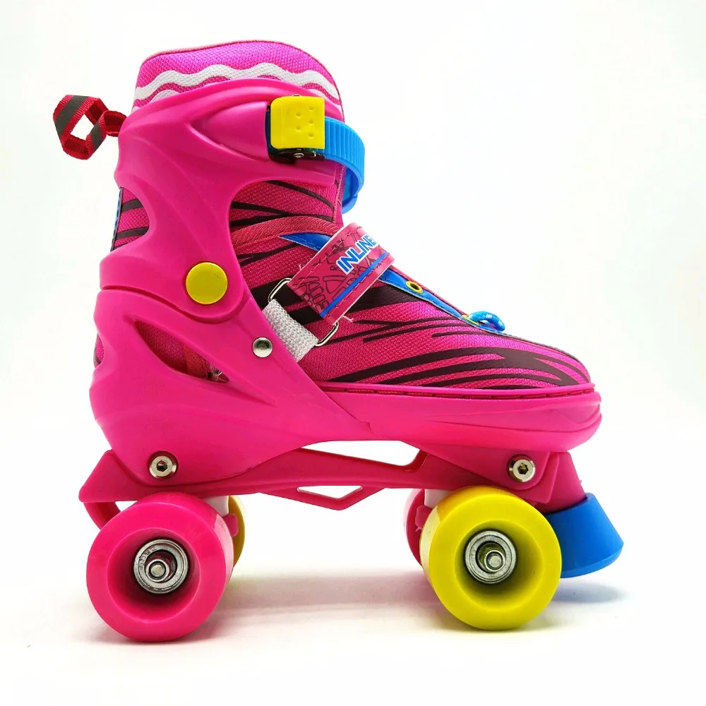 2019 wholesale 4 wheels double row roller skate shoes for children and adults paint roller