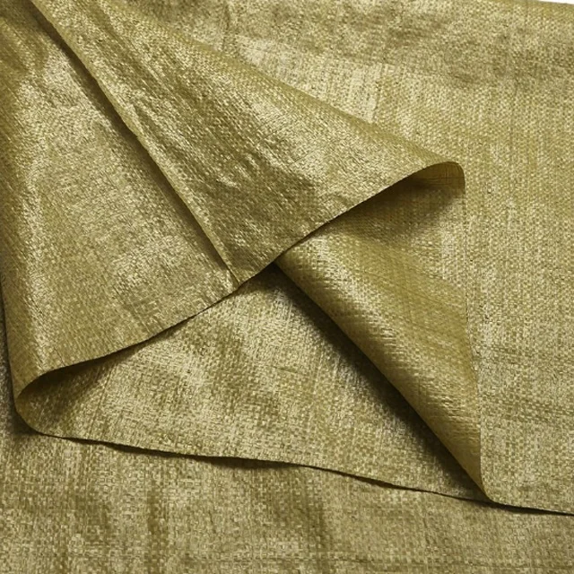 Lowest price strong quality disposable packing construction waste plastic PP woven green military sand bags