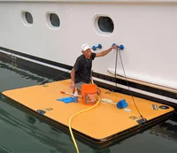 
Durable inflatable floating island high quality floating mat inflatable pontoon used floating dock 