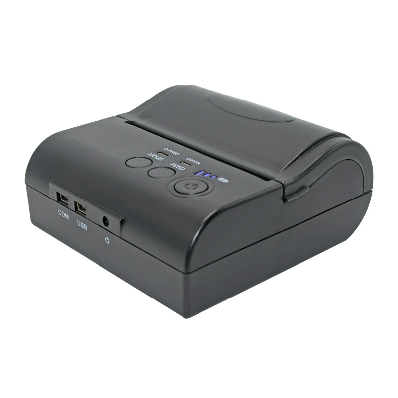 Head Mobile USB/Bluetooth hot sales 80mm portable mini printer scanner Barcode receipt thermal for Android IOS Windows
