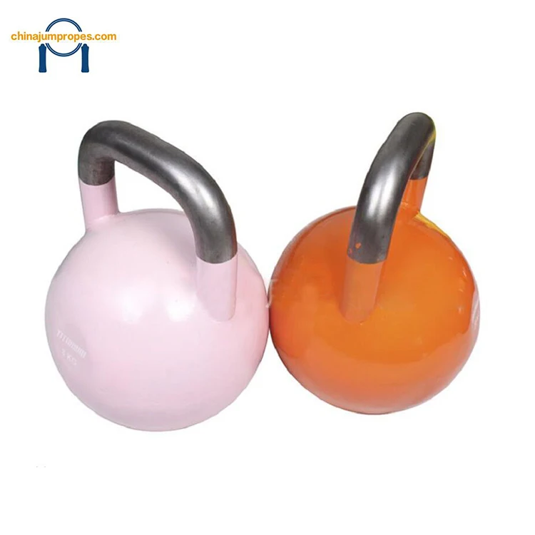 Low price Gym Competition Rubber Kettlebell,Powder Coated Cast Iron Kettlebell