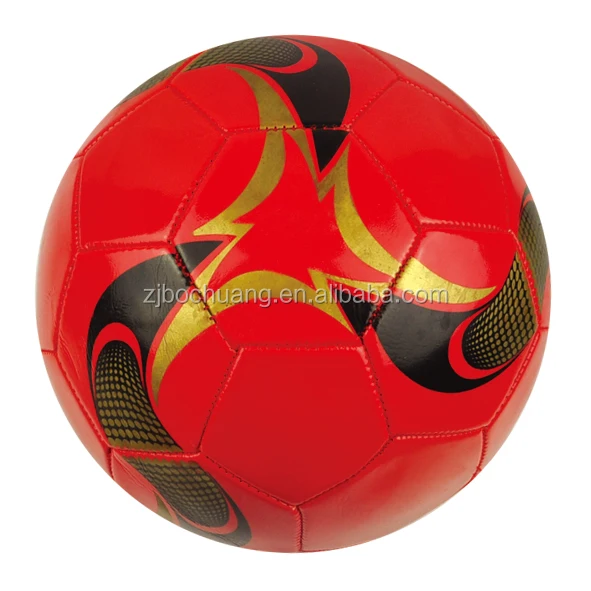 PVC/PU/TPU Custom Logo Machine Stitched Soccer Ball Size 5 Football