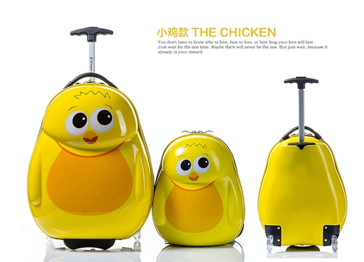 Built-in Caster and Hard shell Type Caddy Trolley School Case, boxtype school bag, box type school backpack