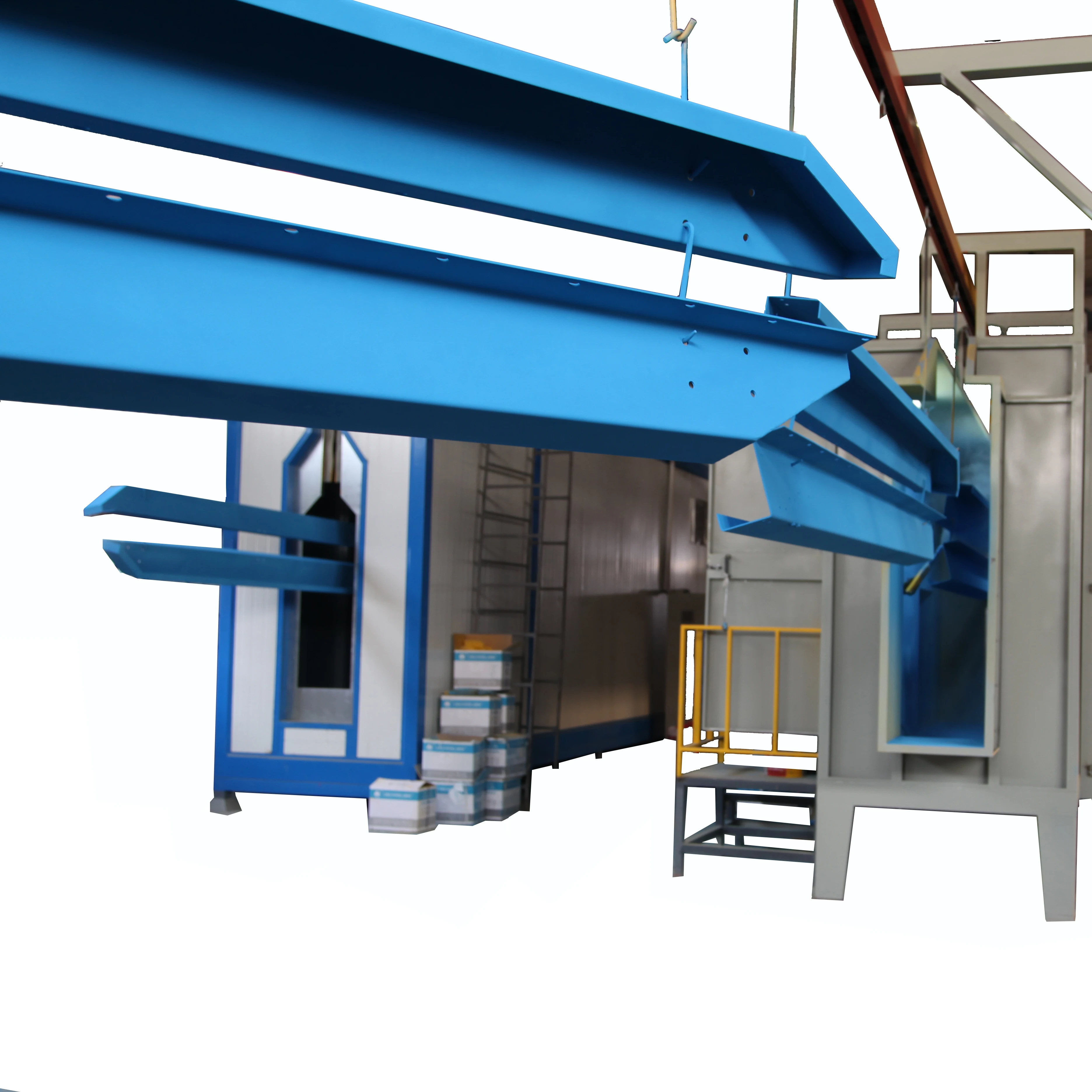 automatic powder coating machine for aluminium profile vertical powder coating line and anodizing