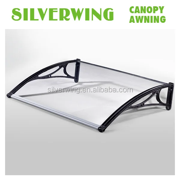 
Plastic outdoor window entrance canopy with Polycarbonate solid/hollow board 