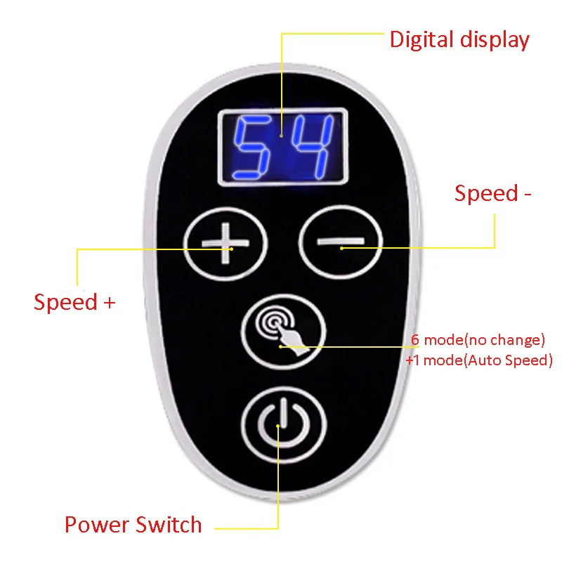 LUYAO LY-631As Factory price handheld massage device cordless body vibrator massager