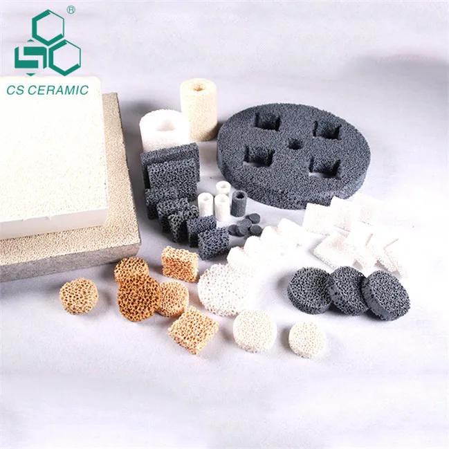 Высокая пористость пены литейное производство керамический фильтр
