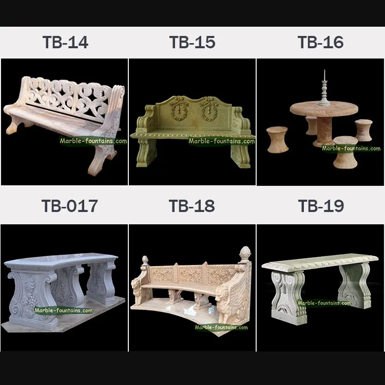 Сделанный вручную квадратный мраморный камень резной стол с