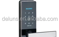 
Fingerprint password key nfc card door lock diary waterproof electronic digital smart biometric door lock for apartment office 