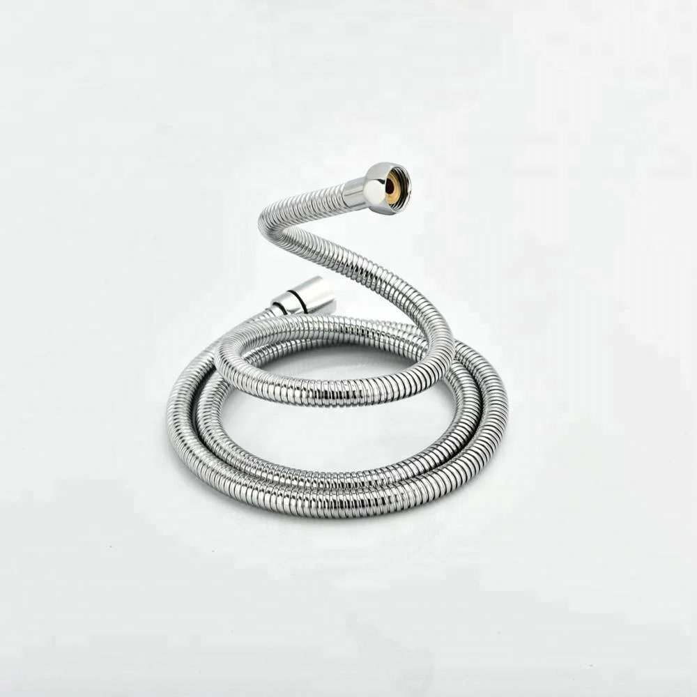 
SH001 extension the length stainless steel double lock bathroom shower hose 