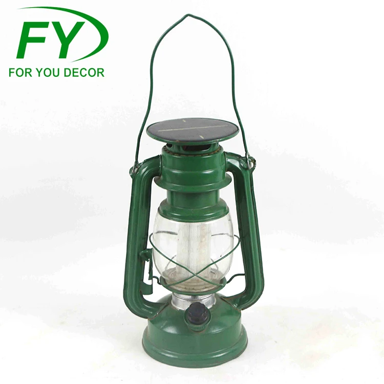 
15*11.5*H24cm Factory supply decorative metal storm kerosene oil lamps 