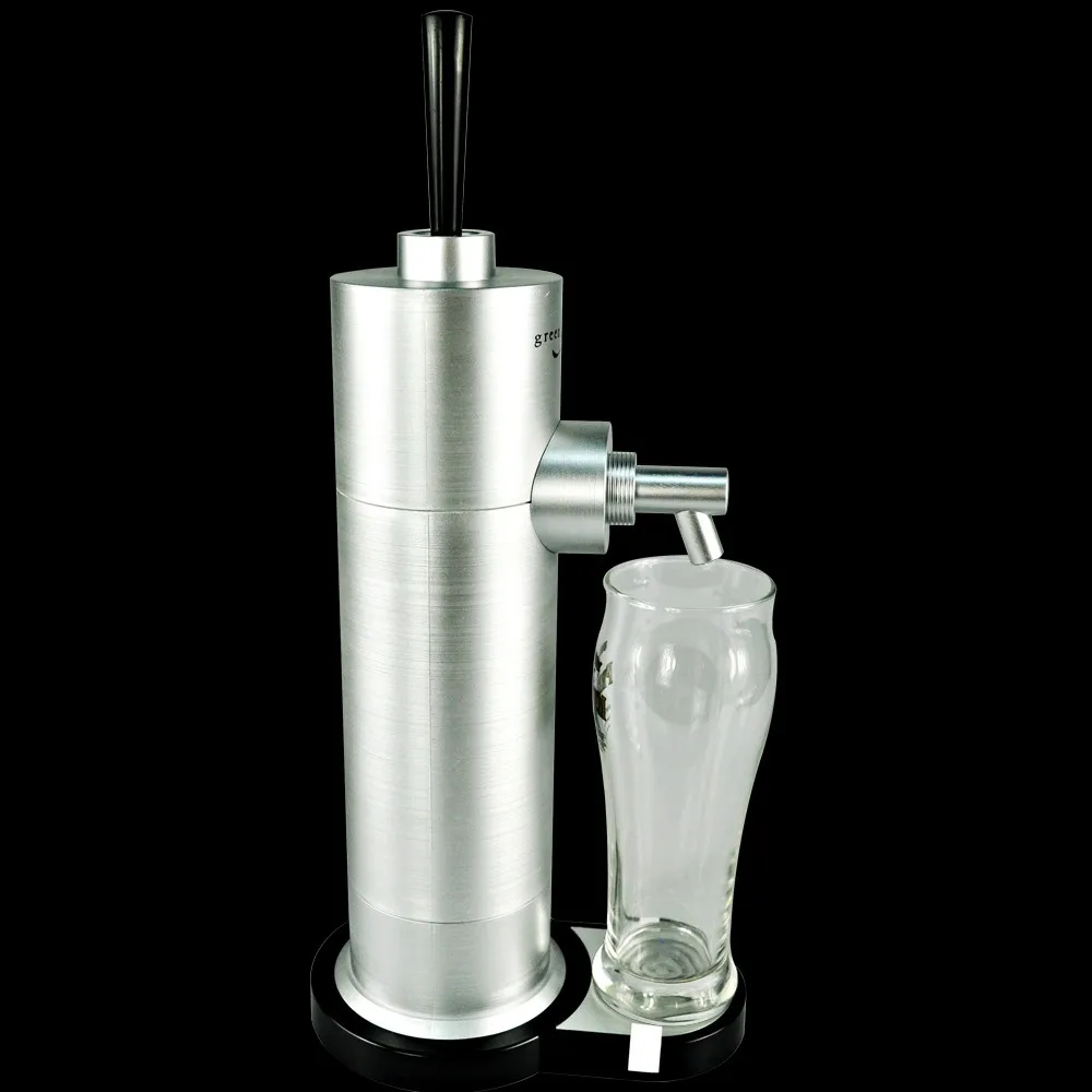 Special ultrasound Beer server can make beer foam in beer cans!