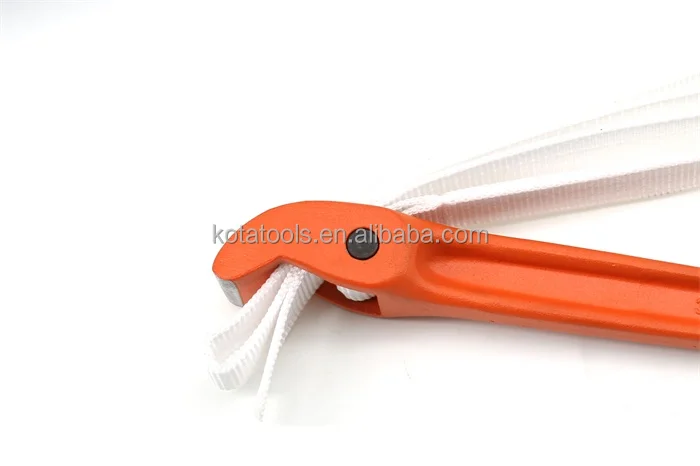 
Aluminum Handle Strap Oil Filter Belt Pipe Wrench 