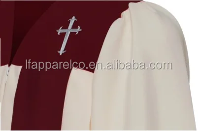 High Quality Church Clergy Choir Robes Choir Gown Church Dress