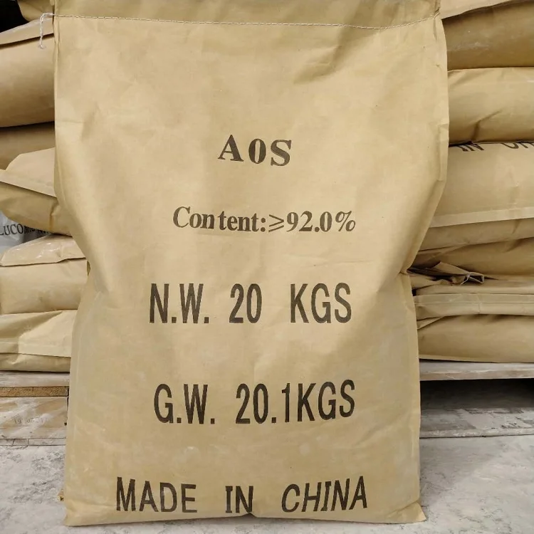 high quality 92%Sodium alpha-olefin Sulfonate AOS  powder