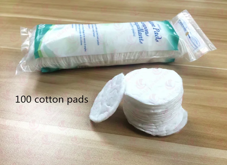 Professional Round High quality cotton facial wipes with cotton