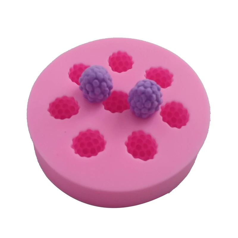 Милые 3D маленькие шарики инструменты для украшения тортов форма выпечки силиконовая помадки