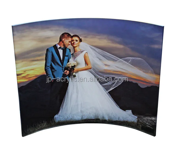 Оптовая продажа, изогнутые круглые квадратные акриловые сублимационные заготовки