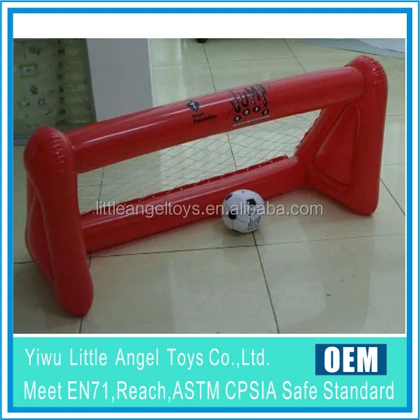D04 pvc inflatable football goal,inflatable goal post,football goal for kid inflatable swimming pool toys