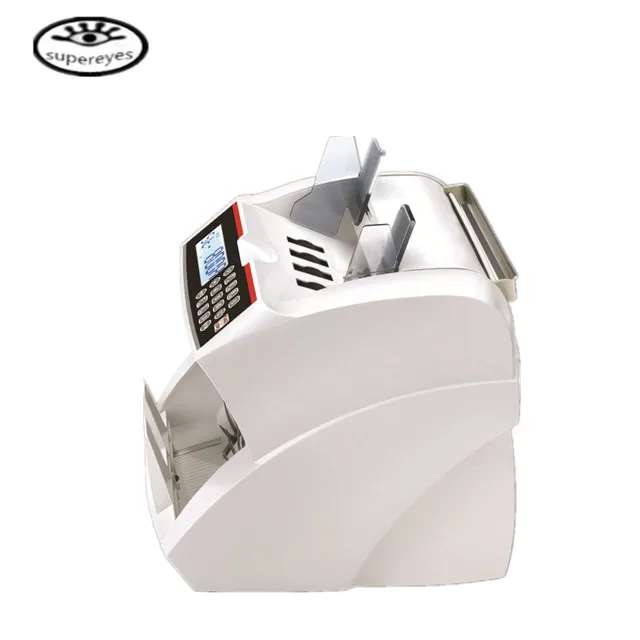 Mixed bill counter counterfeit money machine/ front loading note counter