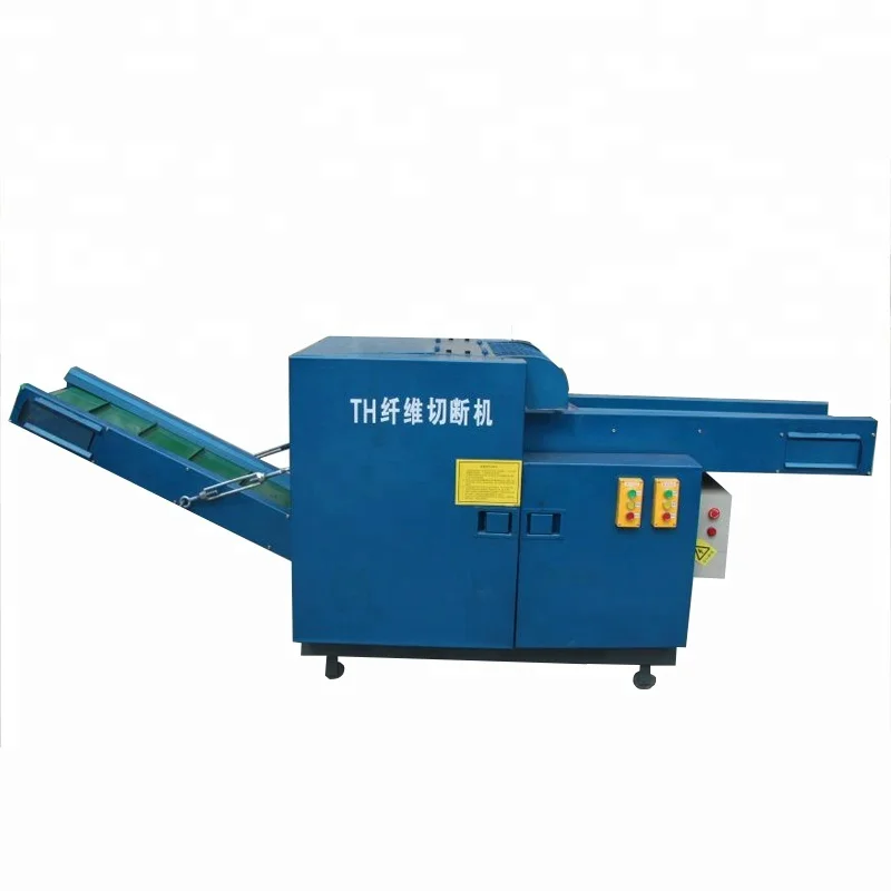 fibre cutting machine /waste cloth cotton wool leather cutting machine