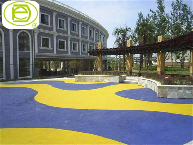 
Kindergarten red green epdm rubber granules safety rubber flooring for fitness 