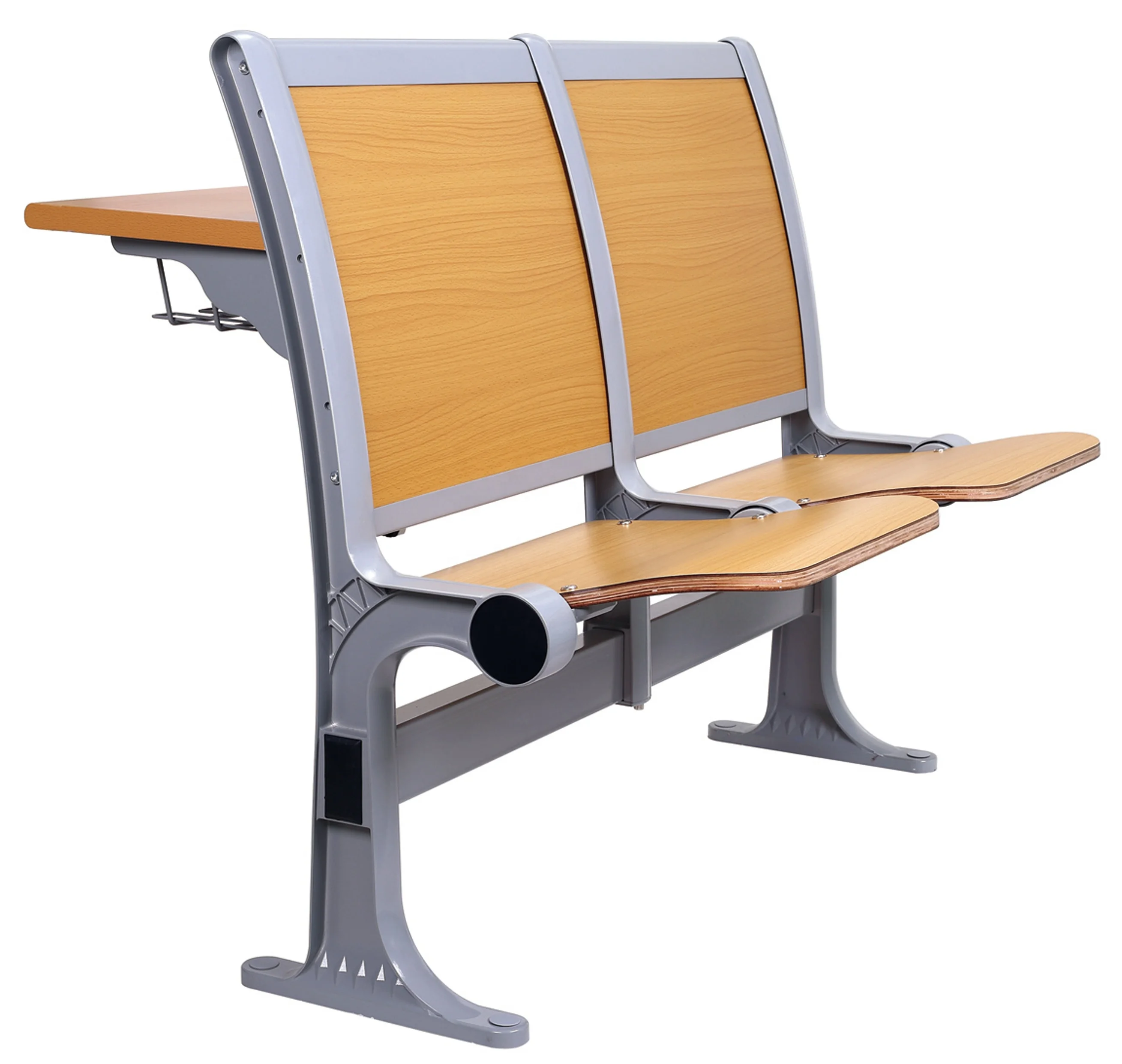 Matel university aluminium chair school furniture adult classroom chairs for study sale