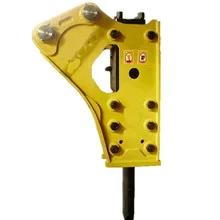 Excavator Mounted Fine Hydraulic Breaker Hammer Vibro Hammer with Core Components-Engine Chisel Construction Mining Industries