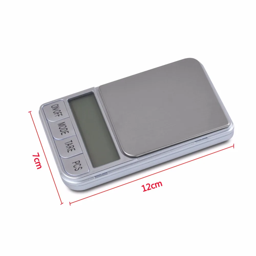 Portable jewelry scale electronic said 0.01g 0.1 grams scale tea balance mini gold medicine palm palm pocket scale 200g/0.01