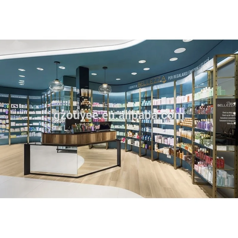 Настенный розничная продажа медицинская мебель магазина стеллаж для выставки товаров аптека стеллажи дизайн