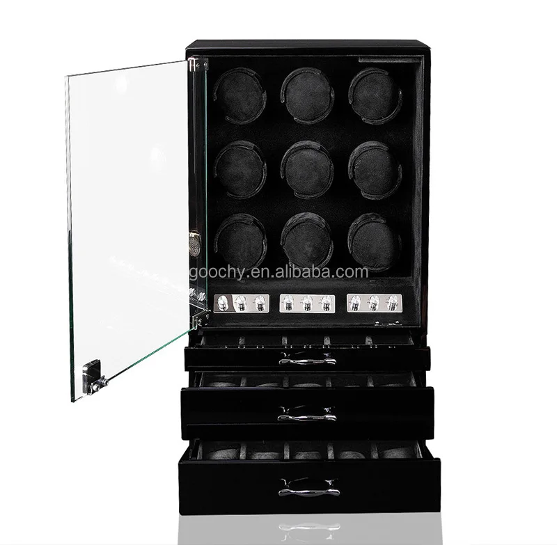 Best Safe Security Box mabuchi motor automatic watch winder GC03-N93BB