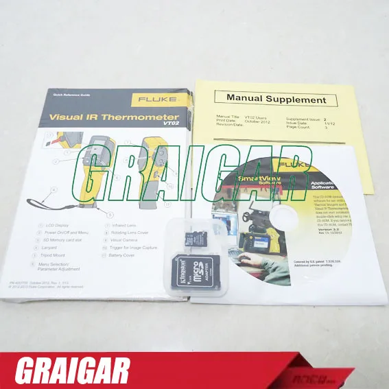 Инфракрасный термометр Fluke Визуальный VT02 Тепловизор