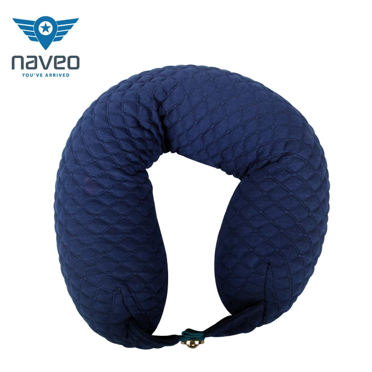 Уютный тиснением хлопка Массажная подушка для шеи