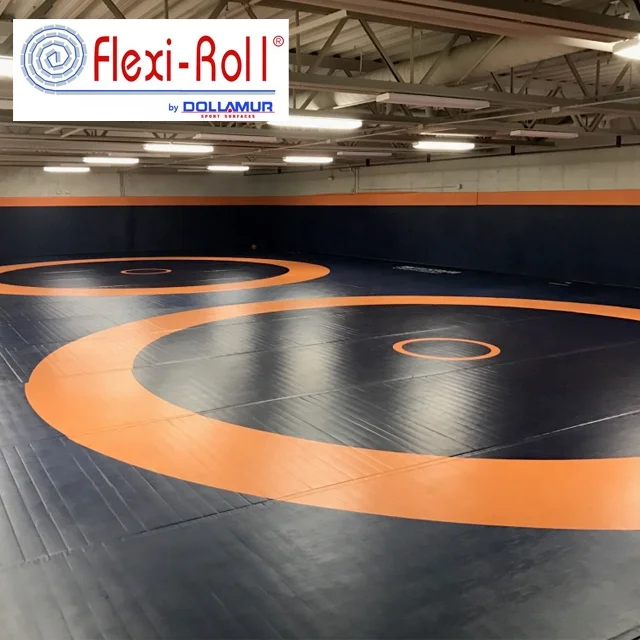 Dollamur flexi roll BJJ mat / roll up wrestling mats / grappling mat