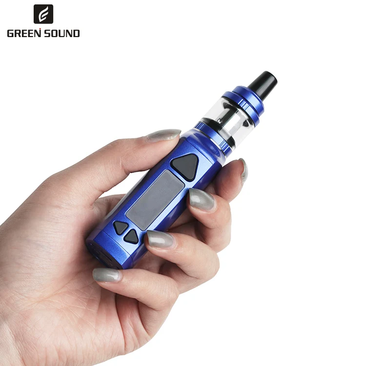 
2018 GreenSound new Temperature control 18650 mod vape box mod 80w TC mod 