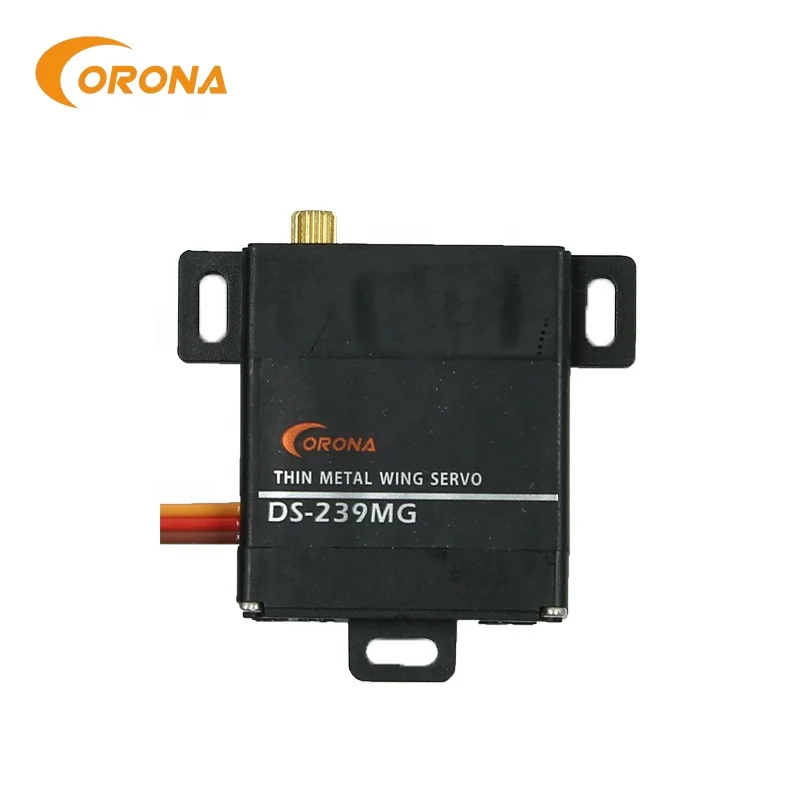 Мини-Сервопривод Corona DS239MG rc для радиоуправляемого автомобиля, самолета, вертолета, робота