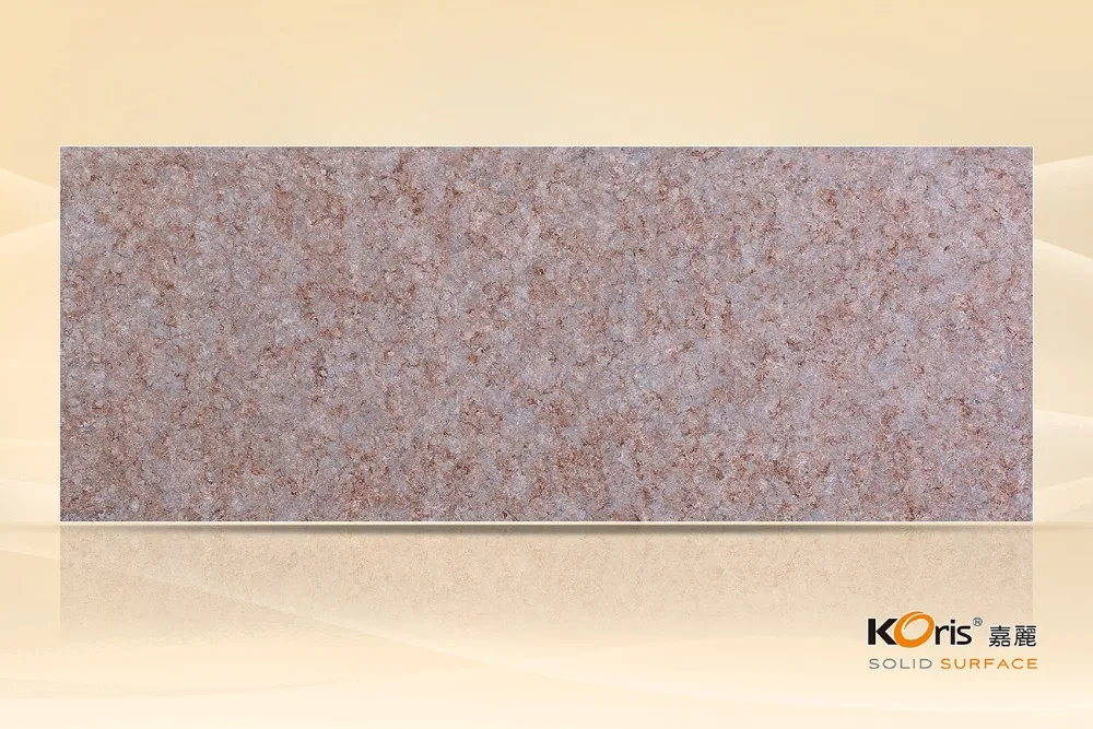 Koris NSF Korean artificial marble veins acrylic solid surface sheet for wall panel