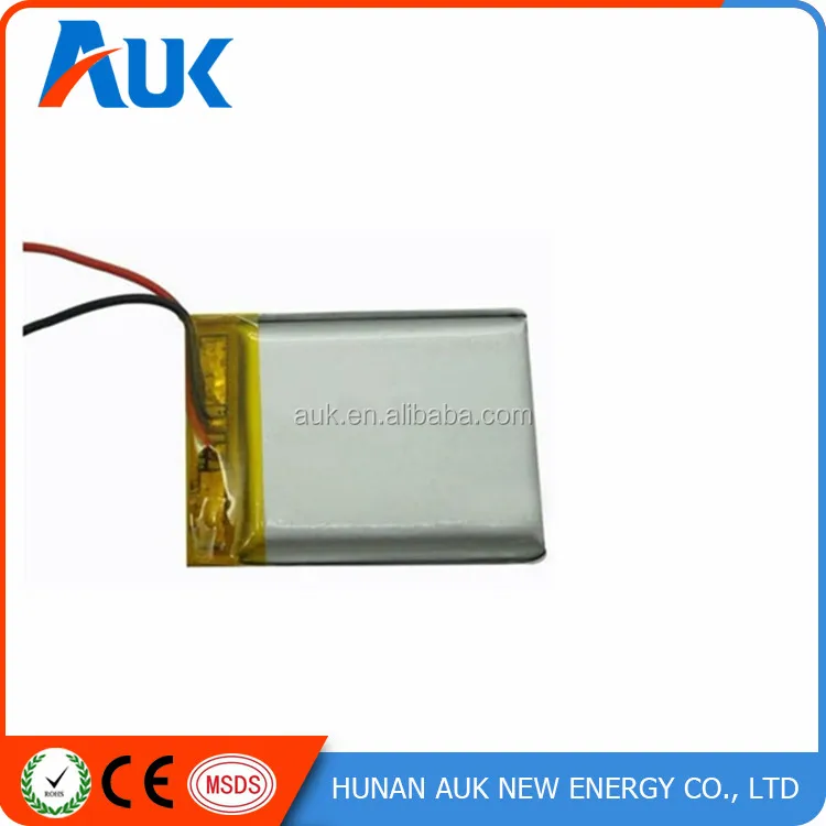 3.7V 450mah 602040pl Lithium Polymer Battery With PCM Protection