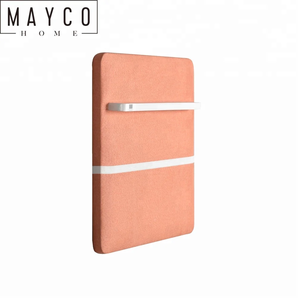 
Mayco Office Organization Decorative Pink Rose Color Fabric Rectangular Memo Photo Frame Bulletin Board 