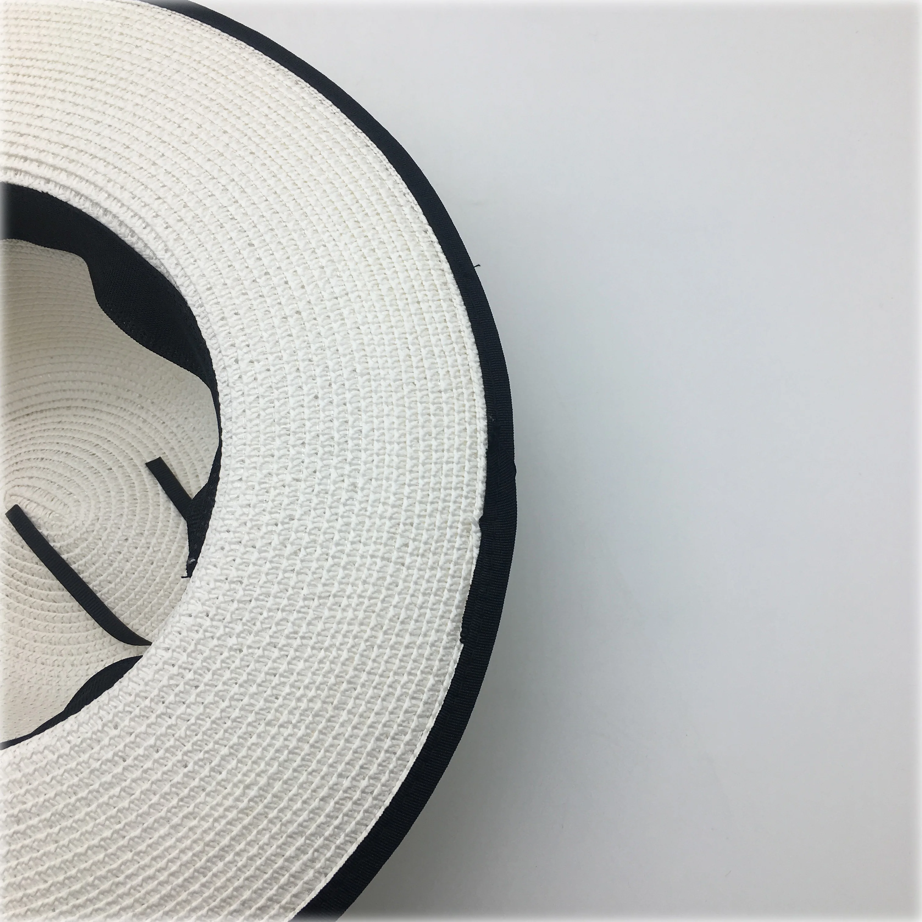 high quality wholesale promotions solid color Fedore cheap beach travel outdoor  Straw Hat
