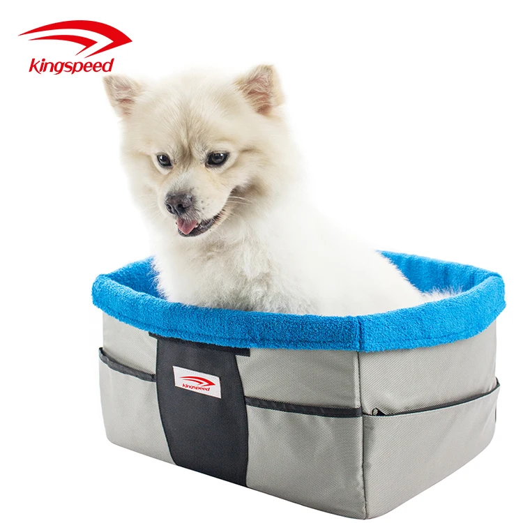 Comfortable Warm Fleece Padded Pet Dog Car Seat Booster Car Seat