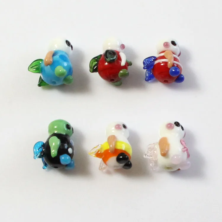Murano Lampwork glass honey bee animal beads
