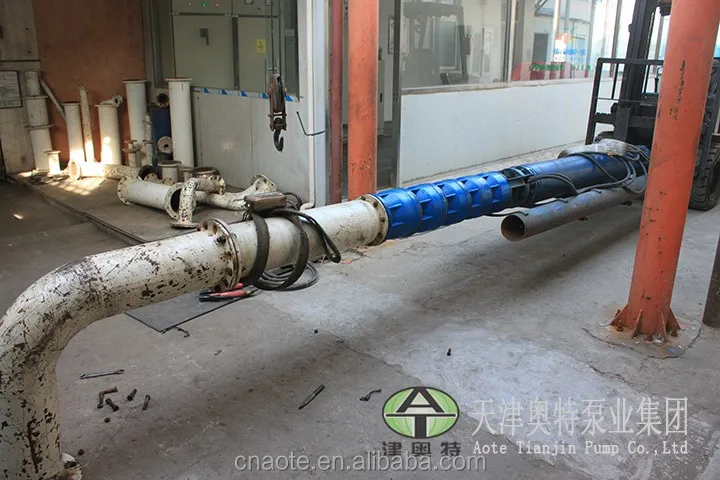 AT300 QJ370 series deep well usage electric submersible motor pumps