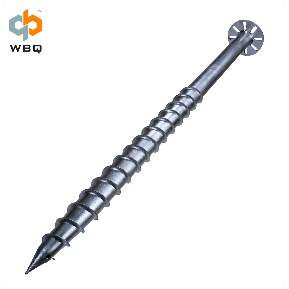 Винты с винтовым приводом заземляющие анкеры анкерные
