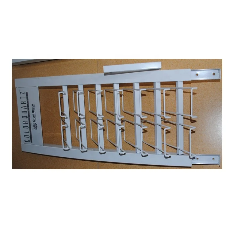 Гранитный образец Башни дисплей кварцевый камень стеллаж