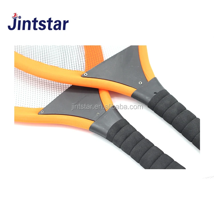
Jintstar promotion toy colorful beach net tennis rackets paddle for children 