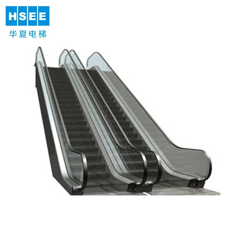 VVVF Electrical Horizontal Escalator Supermarket Passenger Escalator