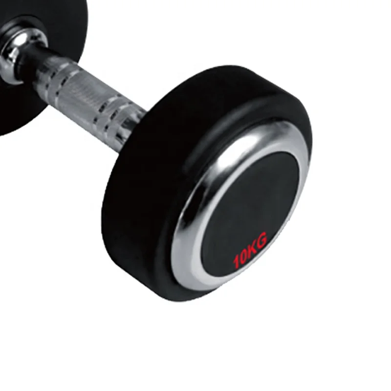 Gym Dumbbell Fitness Custom Logo Rubber Coated Dumbbell Dumbbells Buy Online